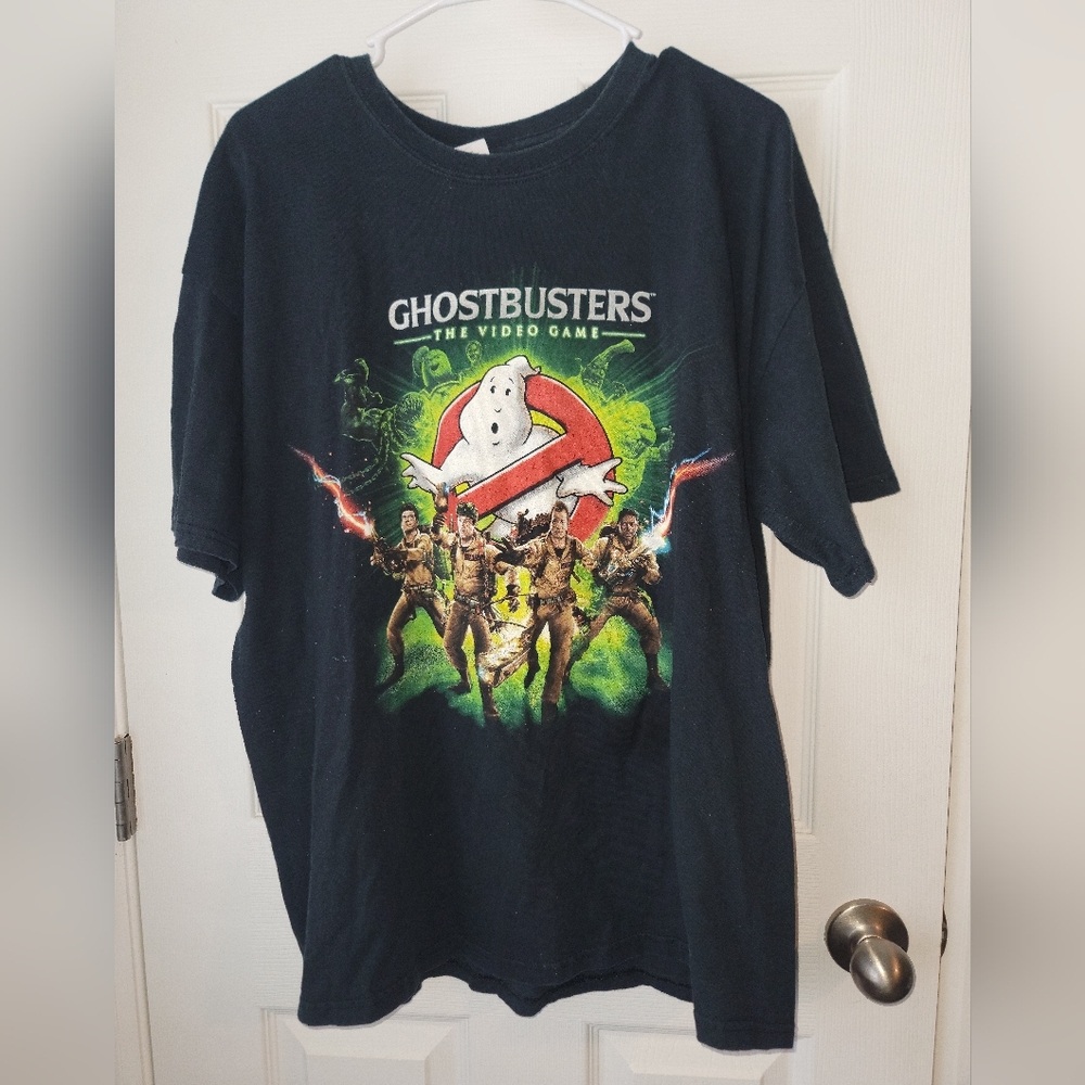 Vintage Ghostbusters - The Video Game - Promo T Shirt ⁓ XL - Picture 1 of 5